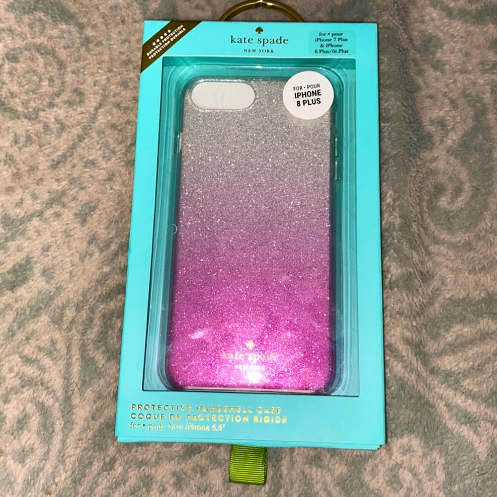 Kate spade iPhone 8 Plus phone case never used